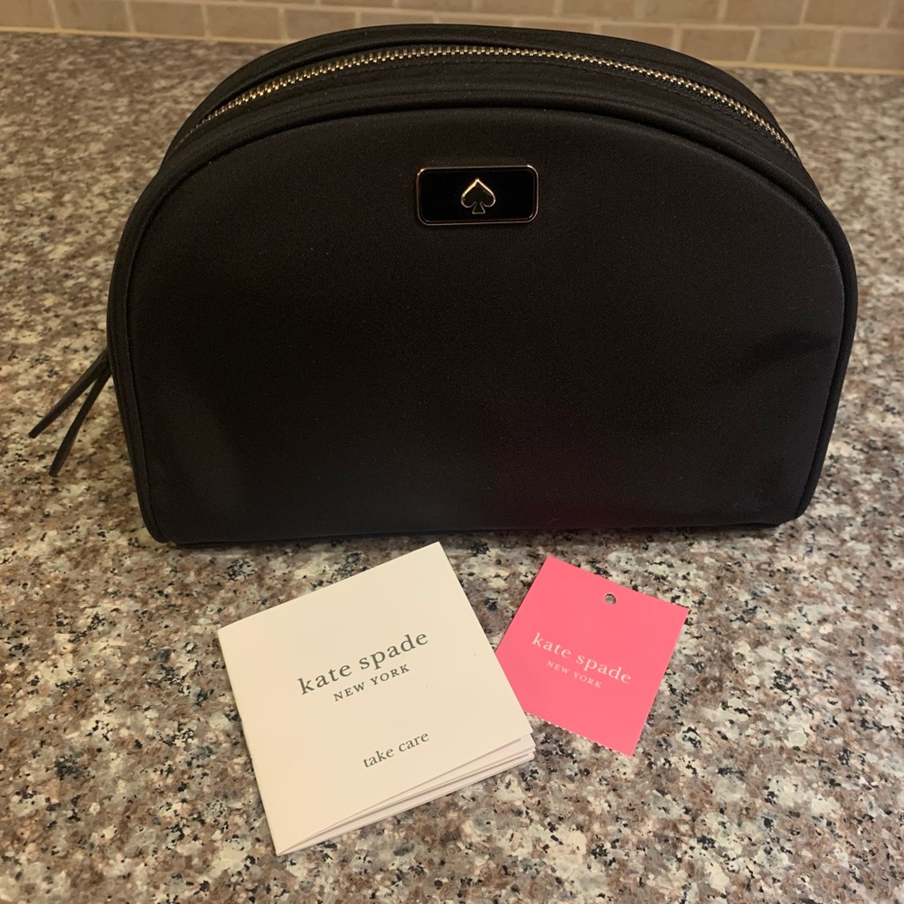NEW Kate Spade Dawn Dome Cosmetic Makeup Bag